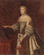unknow artist Portrait of marie-therese of austrla,queen of france oil painting on canvas